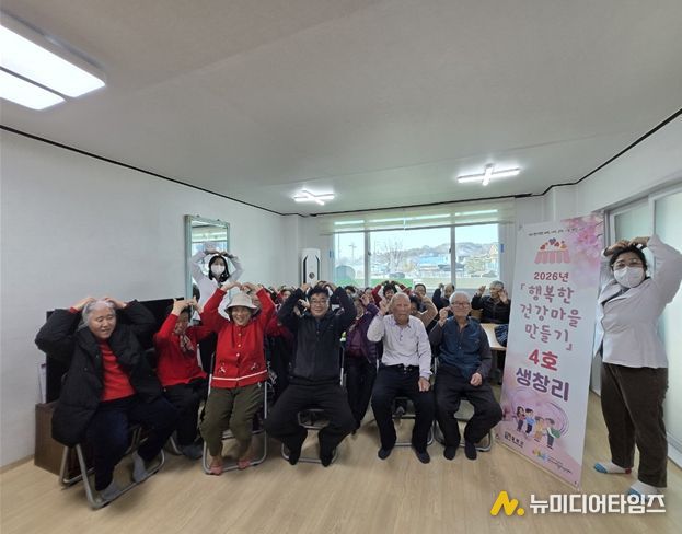 행복한 건강마을 만들기 김화읍 생창리, 학사2리 선정