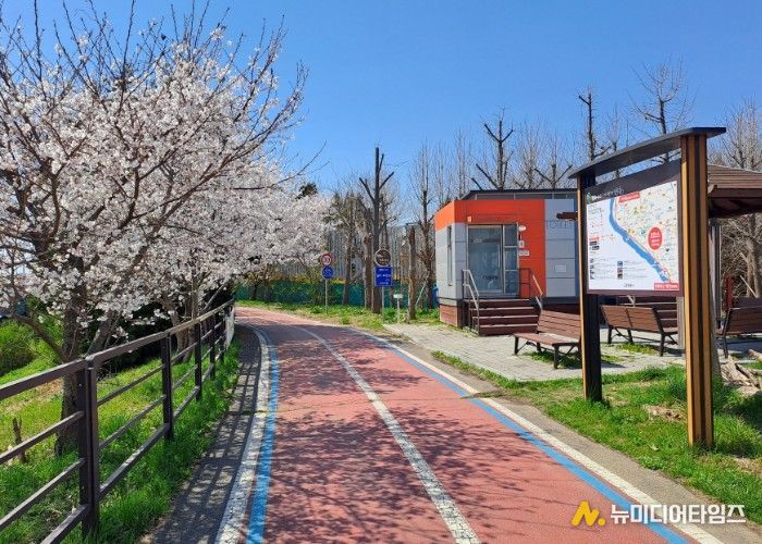 고양시 일산서구, 평화누리 자전거길 공중화장실 운영
