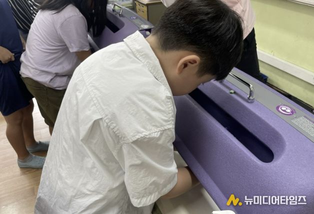 보은군보건소, 눈으로 확인하는 손씻기교육 ‘뷰박스’ 무상 대여