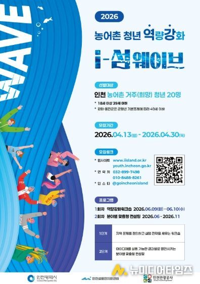 2026 인천 섬 웨이브 포스터