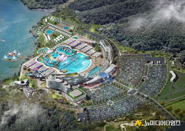 청주시, 1천500억원 관광시설 민간자본 유치 협약 체결. 사진(예상조감도)