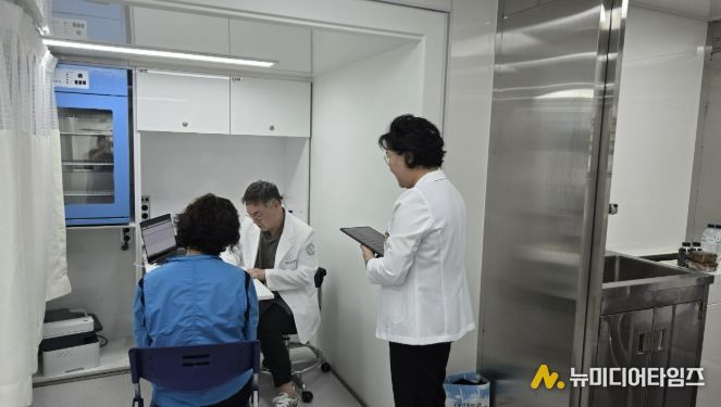 음성군, 소이면서 ‘충북형 이동진료서비스’ 올해 첫 운영