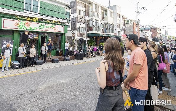 2025년 9월 열린 신흥로 해방위크 골목상권 축제